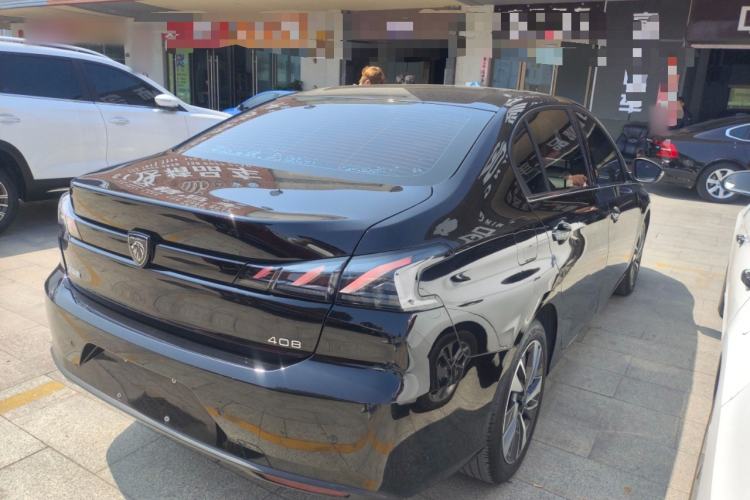 Used Peugeot 408 2022 1.6T Light-Chasing Edition Rear Right 45 Deg