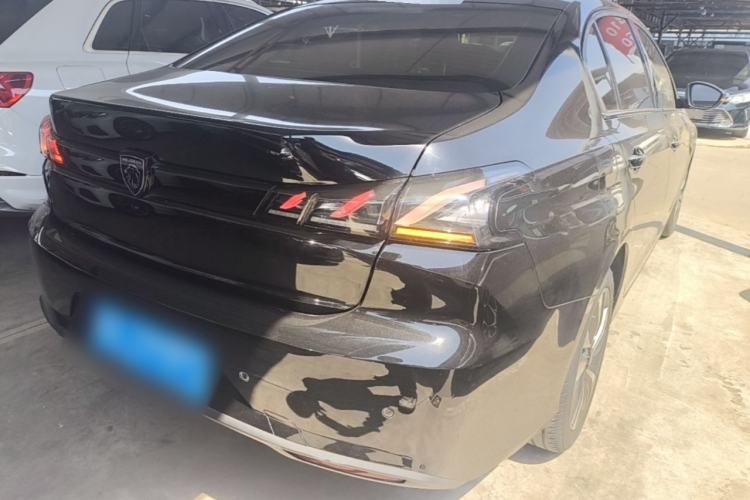 Used Peugeot 408 2022 1.6T Light-Chasing Edition Rear Right 45 Deg