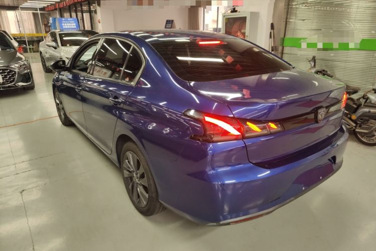Used Peugeot 408 2022 1.6T Ambition Edition Rear Left 45 Deg