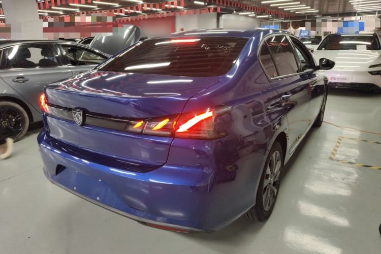 Used Peugeot 408 2022 1.6T Ambition Edition Rear Right 45 Deg