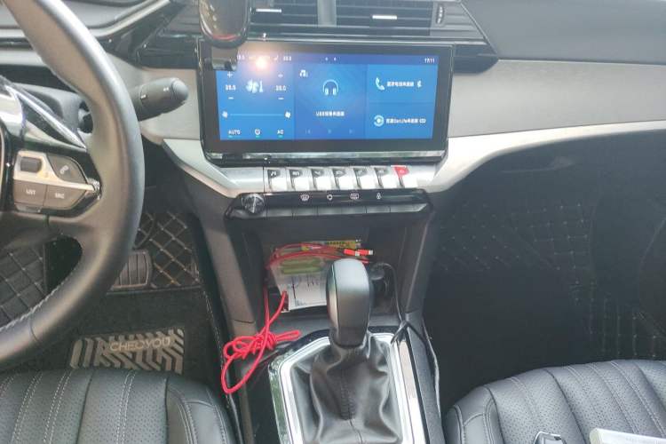 Used Peugeot 408 2022 1.6T Ambition Edition Audio And AC Panel