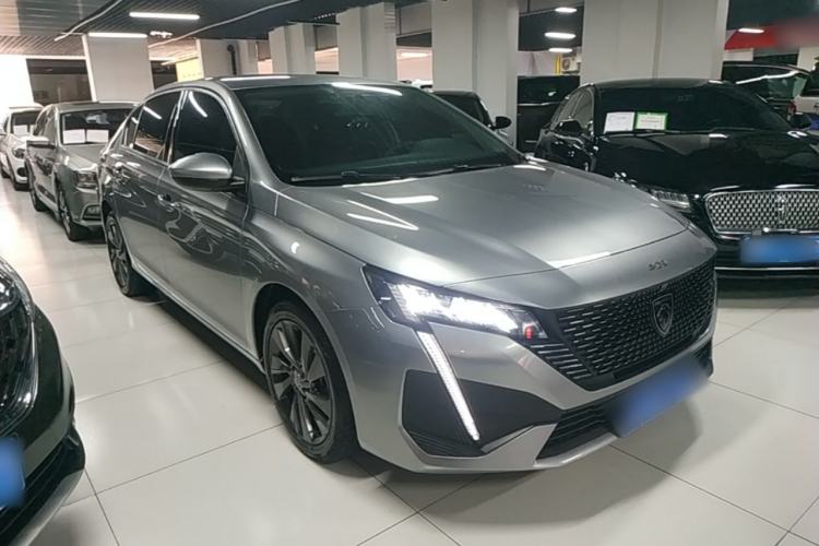 Used Peugeot 408 2022 1.6T Ambition Edition Front Right 45 Deg