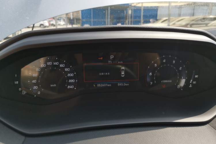Used Peugeot 408 2022 1.6T Light-Chasing Edition Instrument Cluster