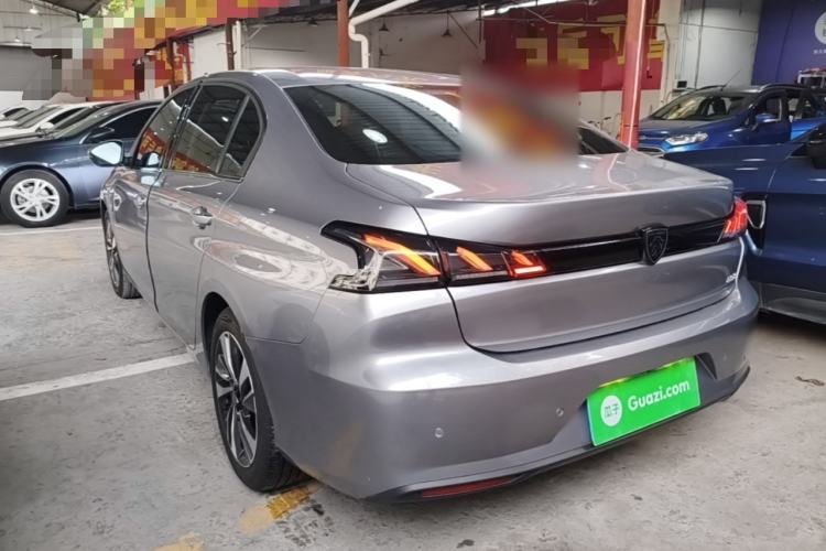 Used Peugeot 408 2022 1.6T Light-Chasing Edition Rear Left 45 Deg