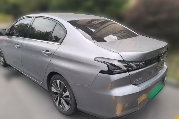 Used Peugeot 408 2022 1.6T Light-Chasing Edition Rear Left 45 Deg