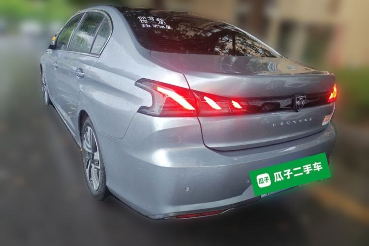 Used Peugeot 408 2022 1.6T Light-Chasing Edition Rear Left 45 Deg