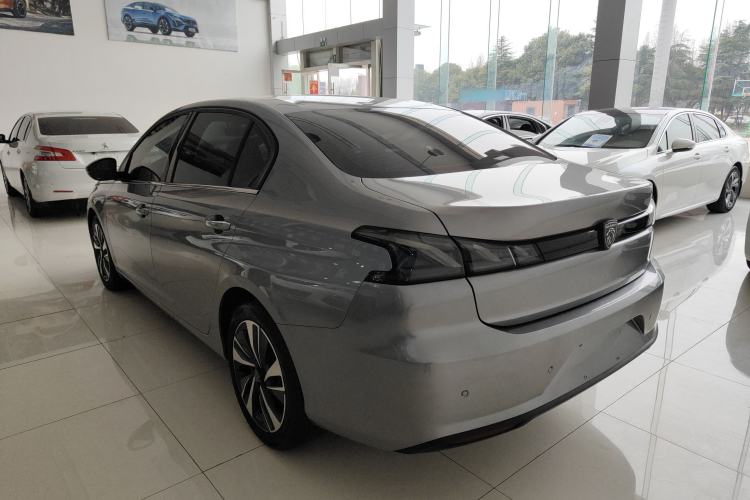 Used Peugeot 408 2022 1.6T Light-Chasing Edition Rear Left 45 Deg