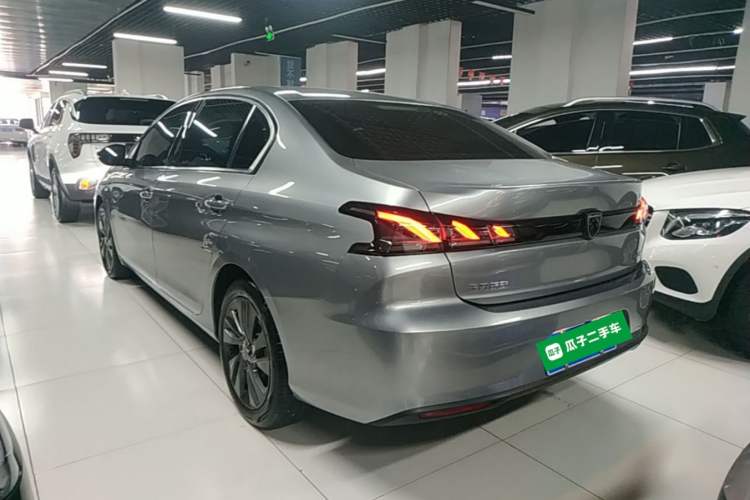 Used Peugeot 408 2022 1.6T Ambition Edition Rear Left 45 Deg