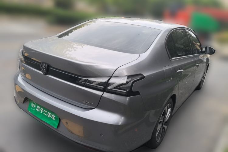 Used Peugeot 408 2022 1.6T Light-Chasing Edition Rear Right 45 Deg