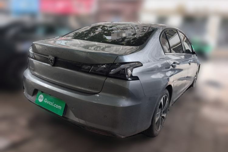 Used Peugeot 408 2022 1.6T Light-Chasing Edition Rear Right 45 Deg