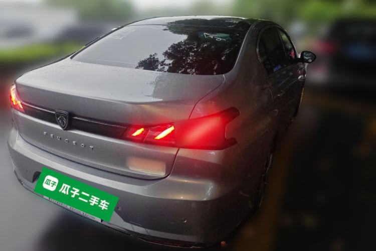 Used Peugeot 408 2022 1.6T Light-Chasing Edition Rear Right 45 Deg