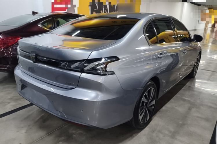 Used Peugeot 408 2022 1.6T Light-Chasing Edition Rear Right 45 Deg