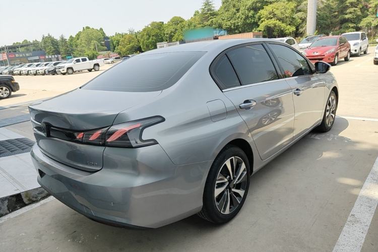 Used Peugeot 408 2022 1.6T Light-Chasing Edition Rear Right 45 Deg