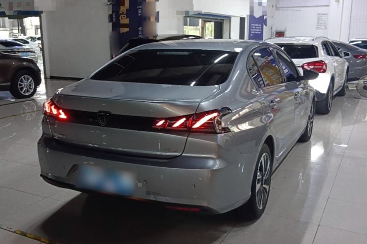 Used Peugeot 408 2022 1.6T Light-Chasing Edition Rear Right 45 Deg