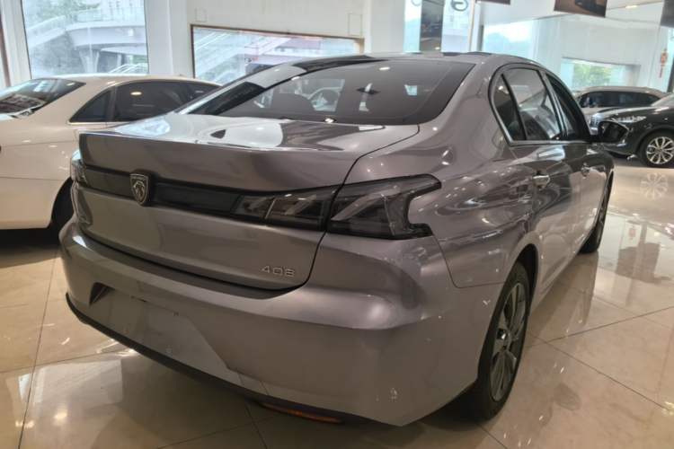 Used Peugeot 408 2022 1.6T Ambition Edition Rear Right 45 Deg