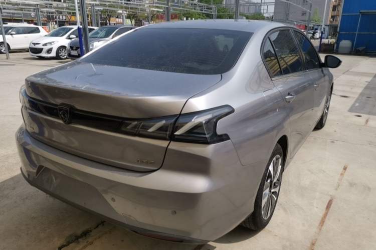 Used Peugeot 408 2022 1.6T Light-Chasing Edition Rear Right 45 Deg