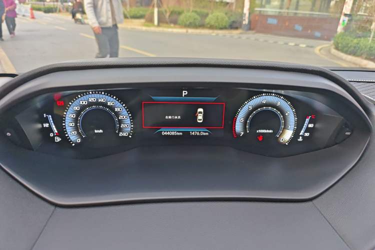 Used Peugeot 408 2022 1.6T Light-Chasing Edition Instrument Cluster