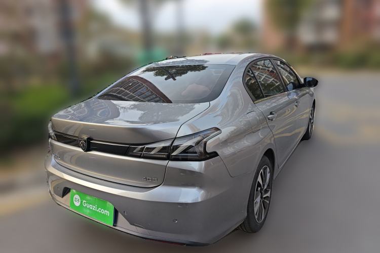 Used Peugeot 408 2022 1.6T Light-Chasing Edition Rear Right 45 Deg