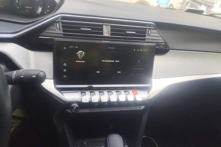 Used Peugeot 408 2022 1.6T Ambition Edition Audio And AC Panel