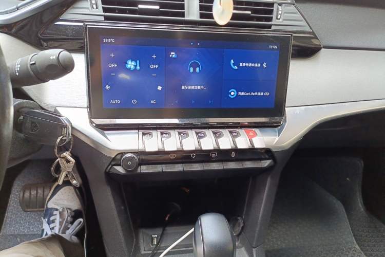 Used Peugeot 408 2022 1.6T Ambition Edition Audio And AC Panel