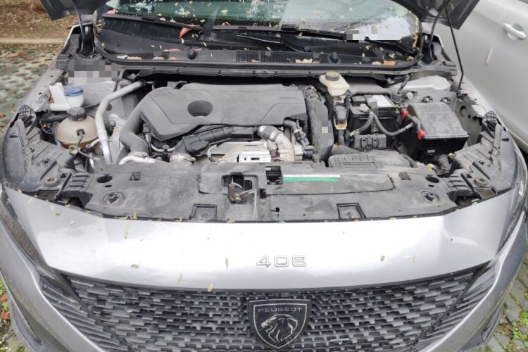 Used Peugeot 408 2022 1.6T Light-Chasing Edition Engine Bay