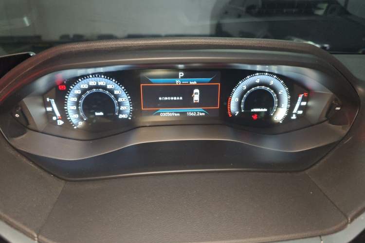 Used Peugeot 408 2022 1.6T Ambition Edition Odometer Close Up