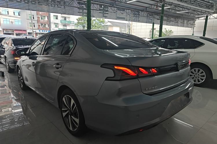 Used Peugeot 408 2022 1.6T Light-Chasing Edition Rear Left 45 Deg