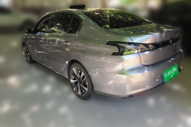 Used Peugeot 408 2022 1.6T Light-Chasing Edition Rear Left 45 Deg