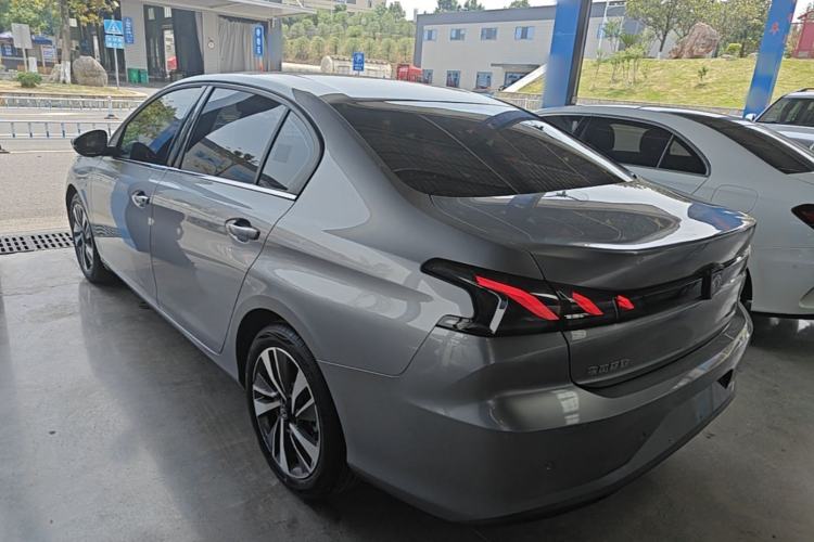 Used Peugeot 408 2022 1.6T Light-Chasing Edition Rear Left 45 Deg