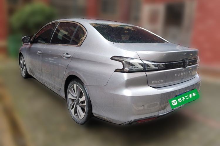 Used Peugeot 408 2022 1.6T Light-Chasing Edition Rear Left 45 Deg