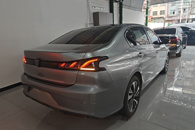 Used Peugeot 408 2022 1.6T Light-Chasing Edition Rear Right 45 Deg