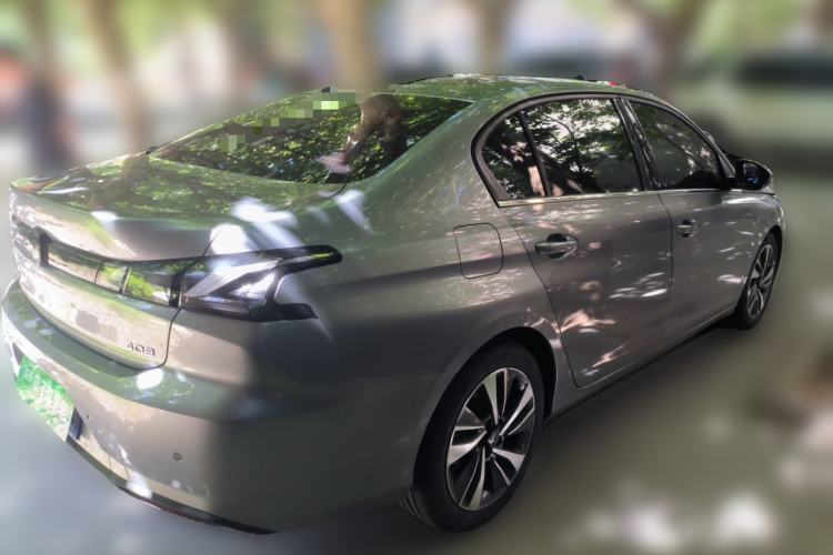 Used Peugeot 408 2022 1.6T Light-Chasing Edition Rear Right 45 Deg
