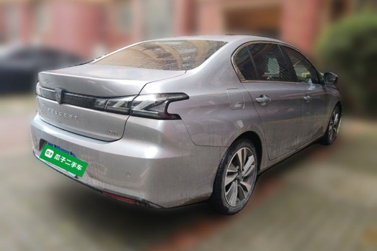 Used Peugeot 408 2022 1.6T Light-Chasing Edition Rear Right 45 Deg