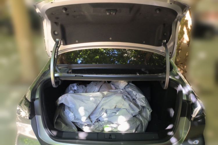 Used Peugeot 408 2022 1.6T Light-Chasing Edition Trunk