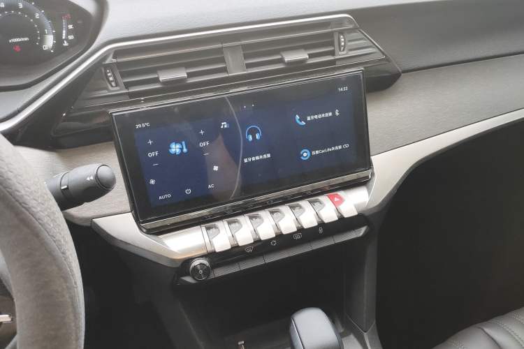 Used Peugeot 408 2022 1.6T Ambition Edition Audio And AC Panel