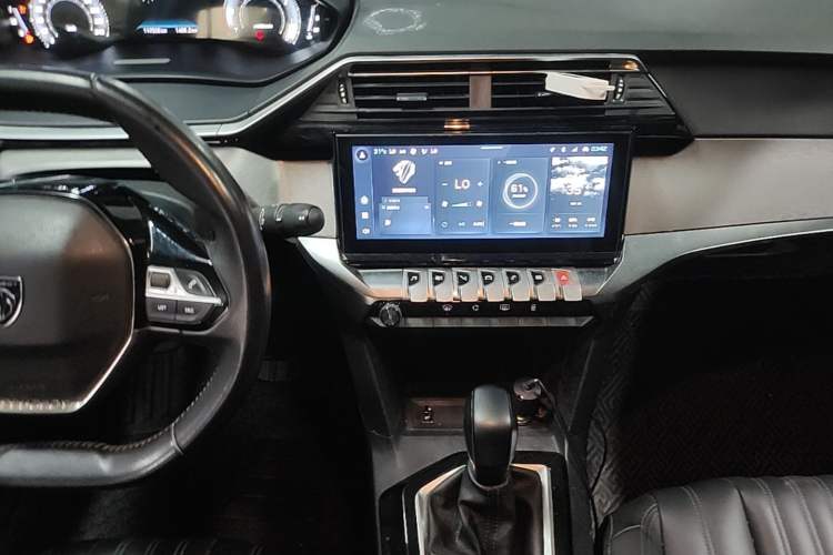Used Peugeot 408 2022 1.6T Light-Chasing Edition Audio And AC Panel