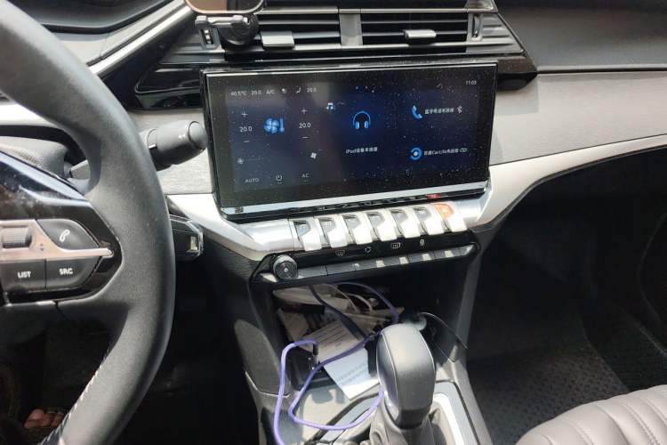 Used Peugeot 408 2022 1.6T Ambition Edition Audio And AC Panel