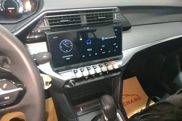 Used Peugeot 408 2022 1.6T Ambition Edition Audio And AC Panel