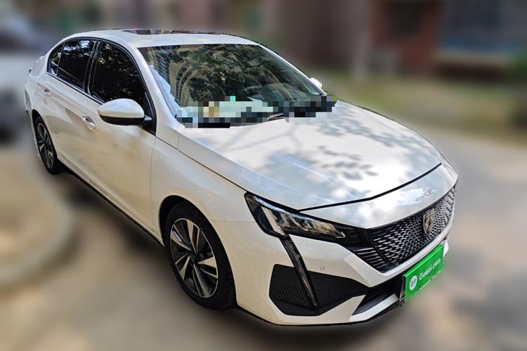 Used Peugeot 408 2022 1.6T Light-Chasing Edition Front Right 45 Deg
