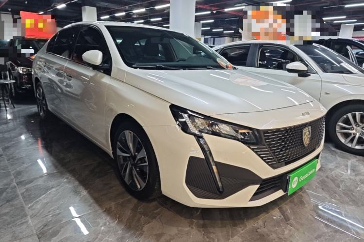 Used Peugeot 408 2022 1.6T Light-Chasing Edition Front Right 45 Deg