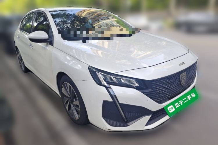 Used Peugeot 408 2022 1.6T Light-Chasing Edition Front Right 45 Deg