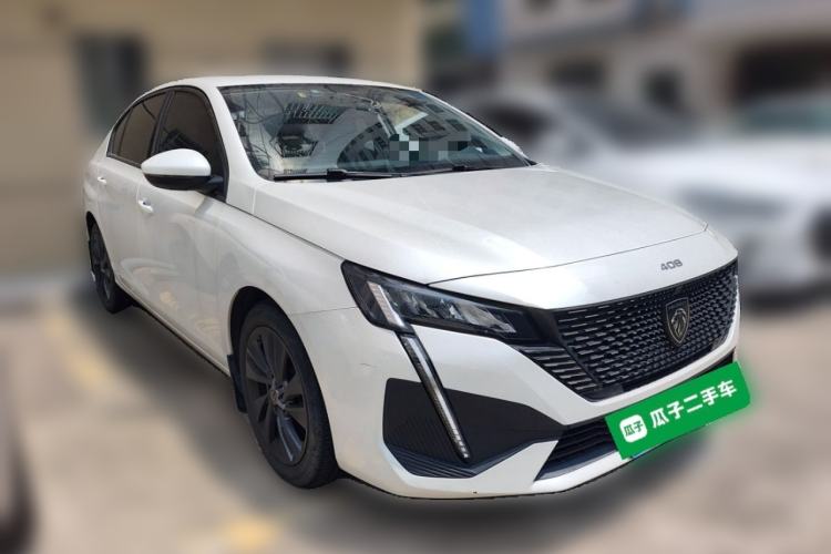 Used Peugeot 408 2022 1.6T Ambition Edition Front Right 45 Deg