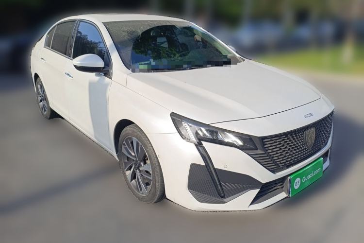 Used Peugeot 408 2022 1.6T Dream Edition Front Right 45 Deg
