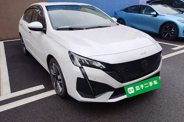 Used Peugeot 408 2022 1.6T Light-Chasing Edition Front Right 45 Deg