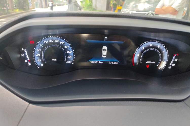 Used Peugeot 408 2022 1.6T Light-Chasing Edition Instrument Cluster