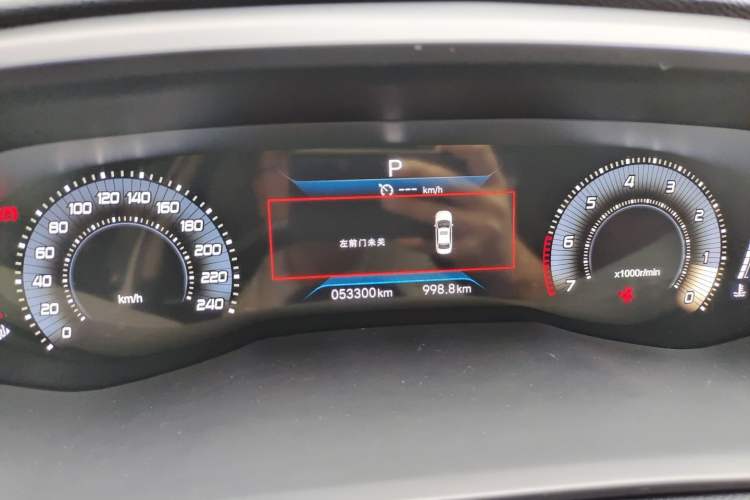 Used Peugeot 408 2022 1.6T Light-Chasing Edition Instrument Cluster
