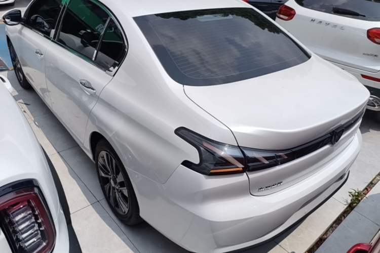 Used Peugeot 408 2022 1.6T Ambition Edition Rear Left 45 Deg