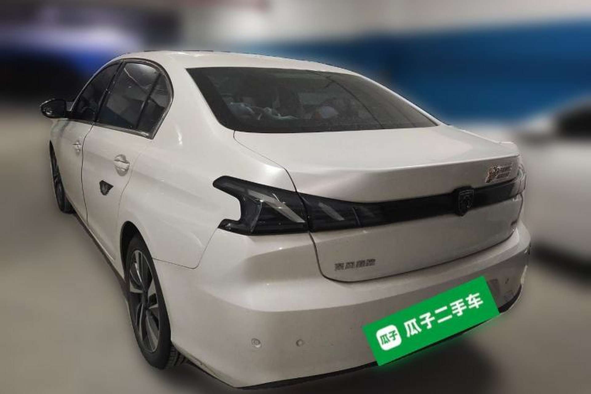 Used Peugeot 408 2022 1.6T Dream Edition Rear Left 45 Deg