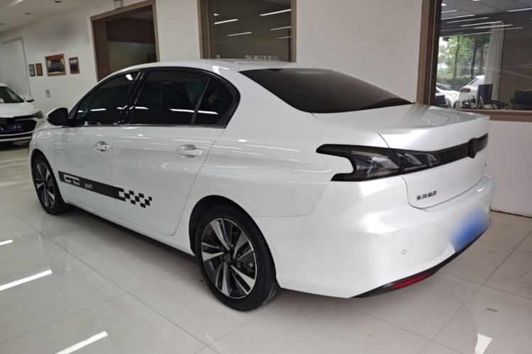 Used Peugeot 408 2022 1.6T Light-Chasing Edition Rear Left 45 Deg