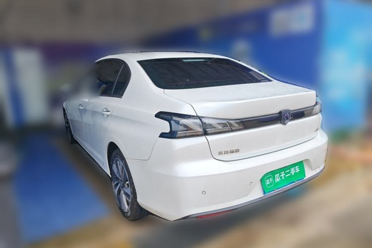 Used Peugeot 408 2022 1.6T Light-Chasing Edition Rear Left 45 Deg